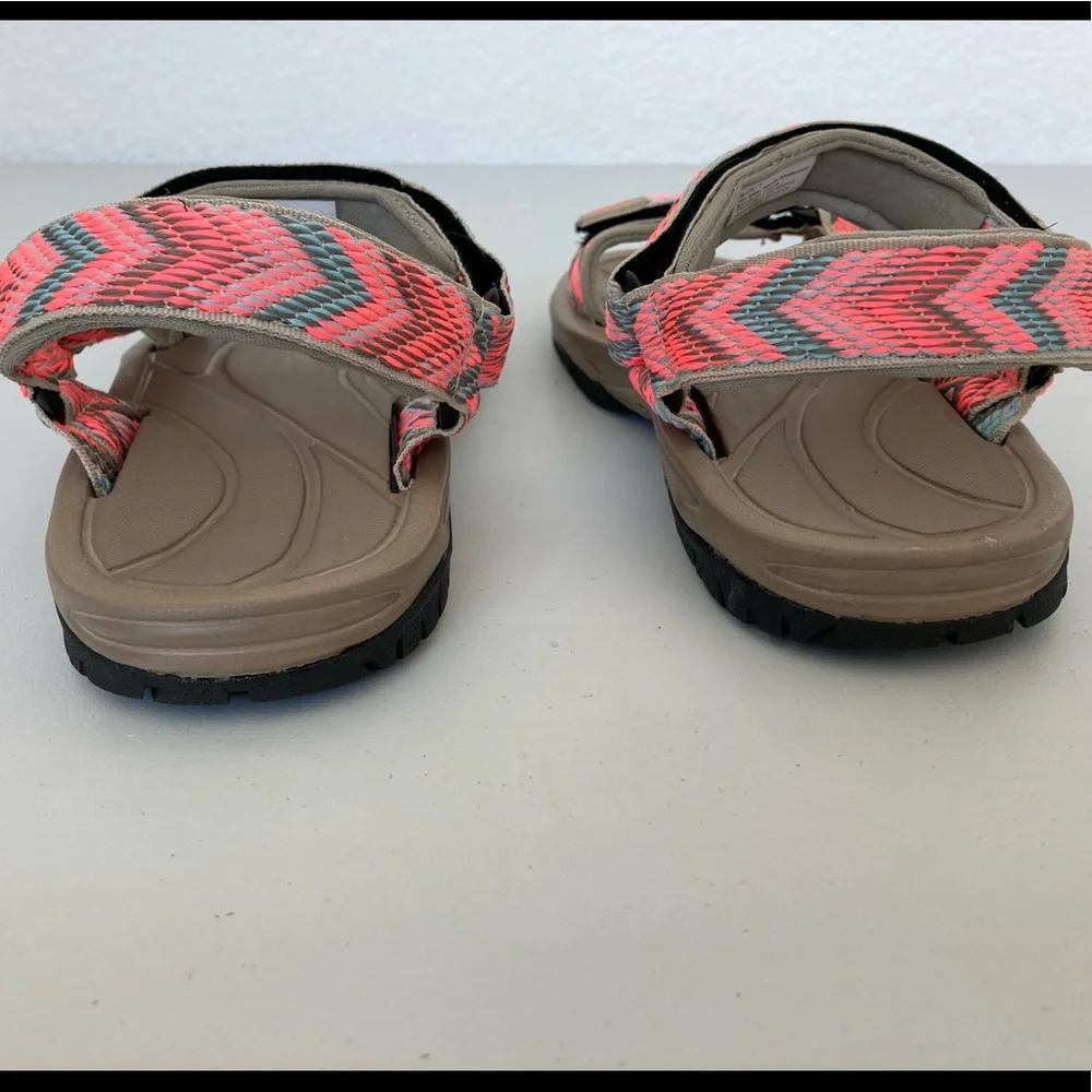 Northside Seaview Sport Hiking Sandals Women’s Size 7 NIB Tan & Coral - Picture 9 of 9